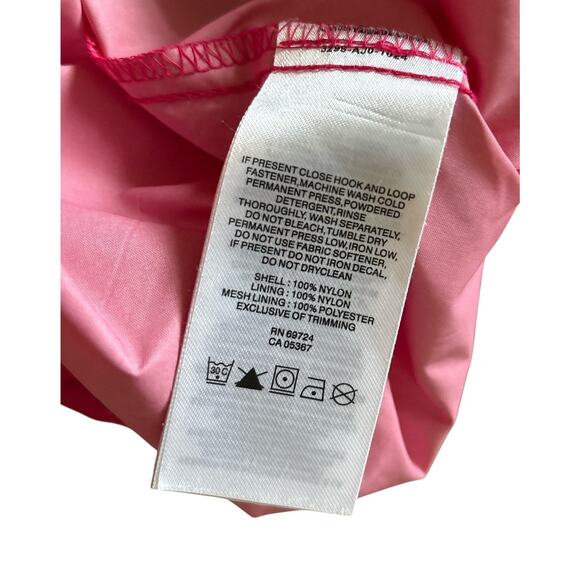 Columbia Womens Small Pink Switchback III Hooded Zip Windbreaker Jacket Outdoor - Picture 7 of 8